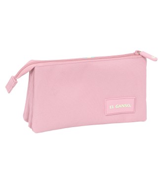 PORTATODO TRIPLE EL GANSO BASICS "PINK" 2