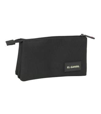 PORTATODO TRIPLE EL GANSO BASICS "BLACK" 2