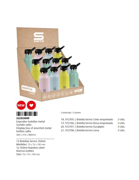 EXPOSITOR BOTELLAS INFANTIL EXPOSITOR BOTELLAS INFANTIL