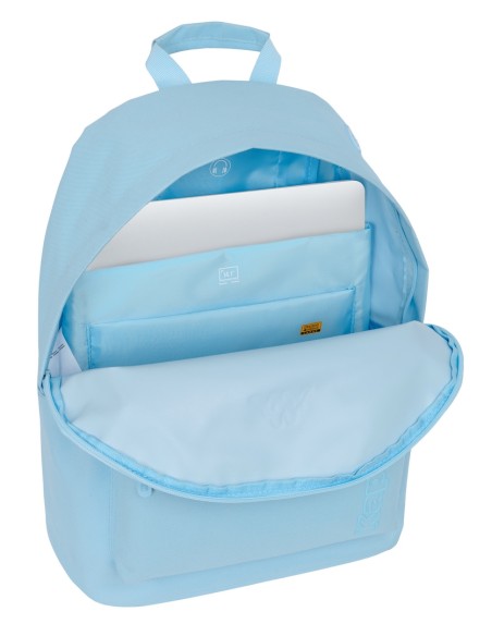 MOCHILA PARA PORTATIL 14,1" KAPPA BASICS "CELESTE"