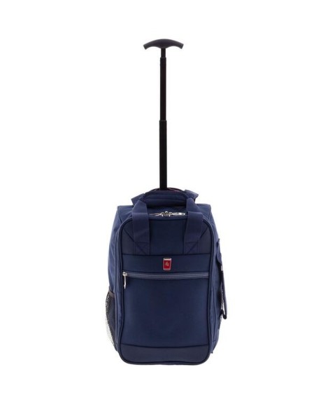 Bolso Mochila Con Ruedas Ryanair Metro Azul Maletas Cabin...