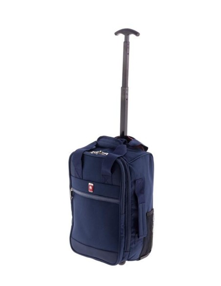Bolso Mochila Con Ruedas Ryanair Metro Azul Maletas Cabin...