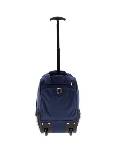 Bolso Mochila Con Ruedas Ryanair Metro Azul Maletas Cabin...