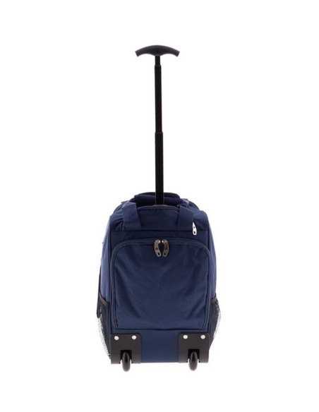 Bolso Mochila Con Ruedas Ryanair Metro Azul Maletas Cabin...