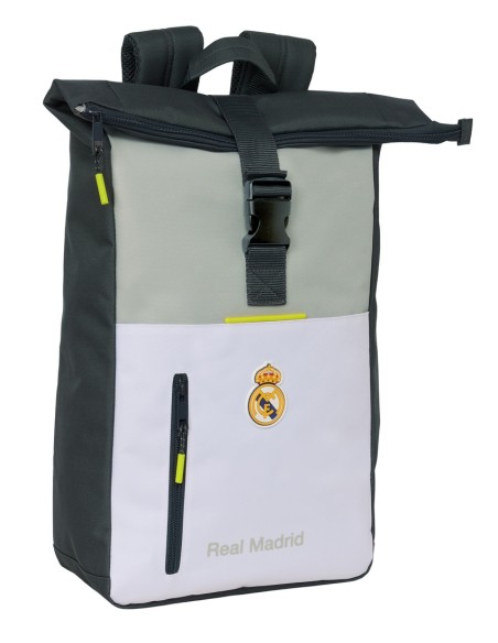 MOCHILA SOLAPA PARA PORTATIL 15,6'' REAL MADRID EQUIP. 25/26 MOCHILA SOLAPA PARA PORTATIL 15,6'' REAL MADRID EQUIP. 25/26