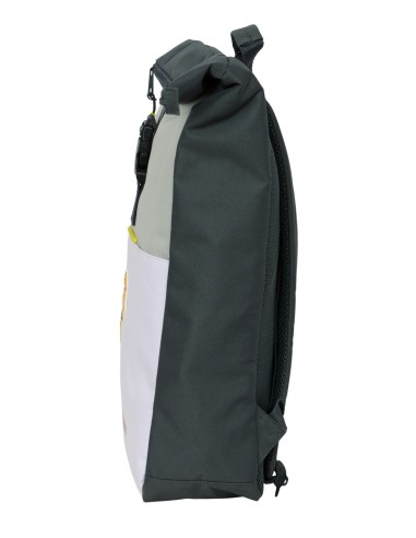 MOCHILA SOLAPA PARA PORTATIL 15,6'' REAL MADRID EQUIP. 25/26