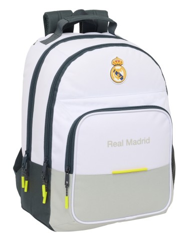 MOCHILA DOBLE ADAPT.CARRO REAL MADRID EQUIP. 25/26