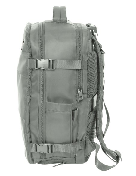 MOCHILA VIAJE CABINA PORTATIL 15,6'' REAL MADRID GRIS MOCHILA VIAJE CABINA PORTATIL 15,6'' REAL MADRID GRIS