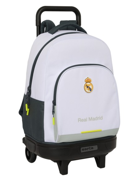 MOCHILA GDE. C/RUEDAS COMPACT EXTRAIBLE REAL MADRID EQUIP. 25/26 MOCHILA GDE. C/RUEDAS COMPACT EXTRAIBLE REAL MADRID EQUIP. 25/26