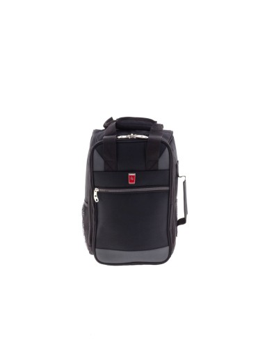 Bolso Mochila Con Ruedas Ryanair Metro Negro Maletas Cabi...