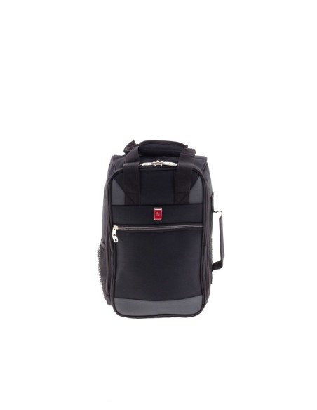 Bolso Mochila Con Ruedas Ryanair Metro Negro Maletas Cabi...
