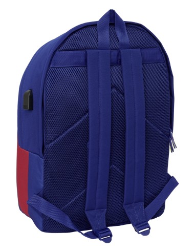 MOCHILA DOBLE PARA PORTATIL 15,6"+USB F.C.BARCELONA 1 EQUIP. 25/26