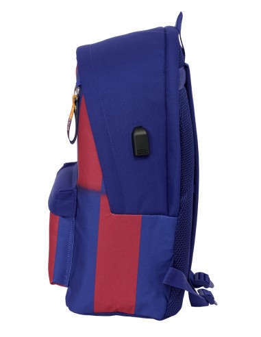 MOCHILA DOBLE PARA PORTATIL 15,6"+USB F.C.BARCELONA 1 EQUIP. 25/26
