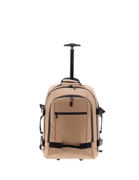 Mochila Con Ruedas Gladiator Polar Beige Maletas Cabina |...