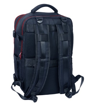MOCHILA VIAJE CABINA PORTATIL 15,6'' F.C.BARCELONA AZUL MARINO 2