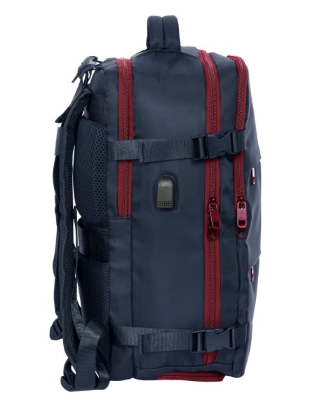 MOCHILA VIAJE CABINA PORTATIL 15,6'' F.C.BARCELONA AZUL MARINO MOCHILA VIAJE CABINA PORTATIL 15,6'' F.C.BARCELONA AZUL MARINO