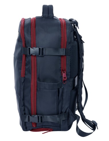 MOCHILA VIAJE CABINA PORTATIL 15,6'' F.C.BARCELONA AZUL MARINO