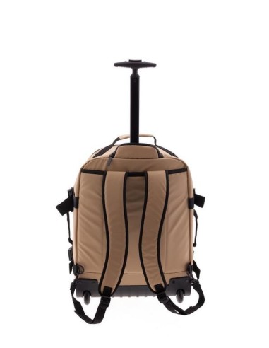 Mochila Con Ruedas Gladiator Polar Beige Maletas Cabina |...