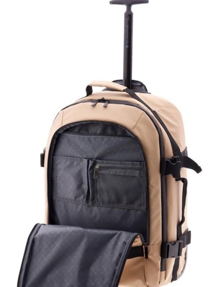 Mochila Con Ruedas Gladiator Polar Beige Maletas Cabina |...