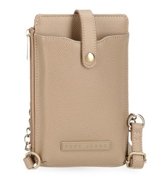 7945033 PORTAMOVIL BANDOLERA. PJL ELIA TAUPE