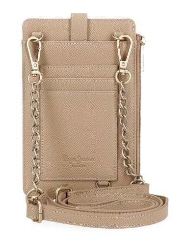 7945033 PORTAMOVIL BANDOLERA. PJL ELIA TAUPE