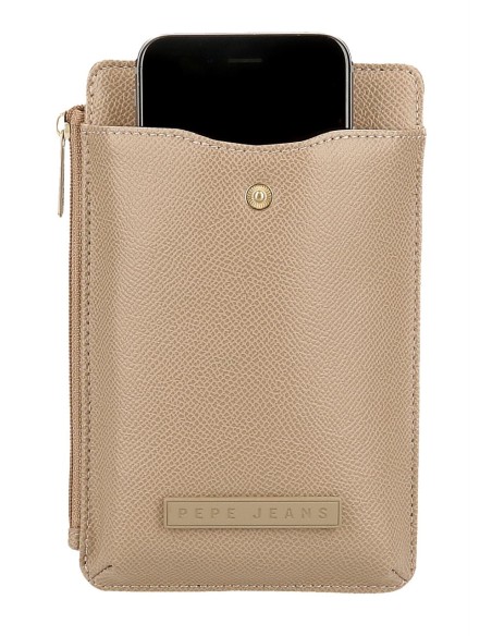 7945033 PORTAMOVIL BANDOLERA. PJL ELIA TAUPE 7945033 PORTAMOVIL BANDOLERA. PJL ELIA TAUPE