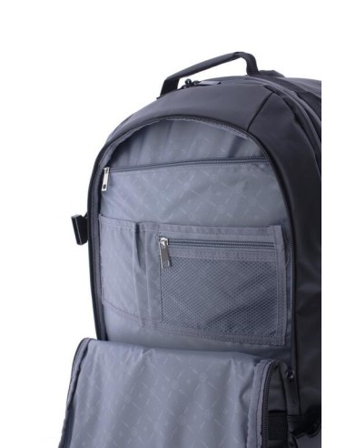 Mochila Con Ruedas Gladiator Polar Negro Maletas Cabina |...