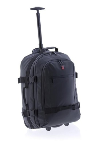 Mochila Con Ruedas Gladiator Polar Negro Maletas Cabina |...