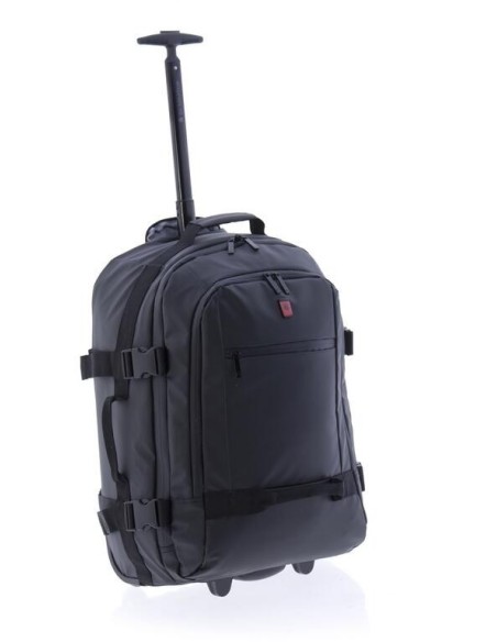 Mochila Con Ruedas Gladiator Polar Negro Maletas Cabina |...