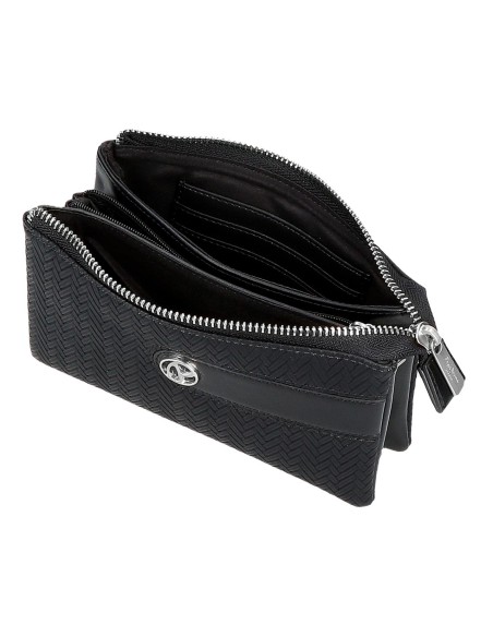 7914333 MONEDERO-NECESER 3C. PJL SPRIG NEGRO 7914333 MONEDERO-NECESER 3C. PJL SPRIG NEGRO
