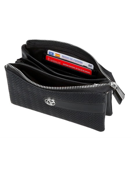 7914333 MONEDERO-NECESER 3C. PJL SPRIG NEGRO 7914333 MONEDERO-NECESER 3C. PJL SPRIG NEGRO