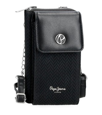 7915333 BANDOLERA PORTAMOVIL Y TARJETAS. PJL SPRIG NEGRO