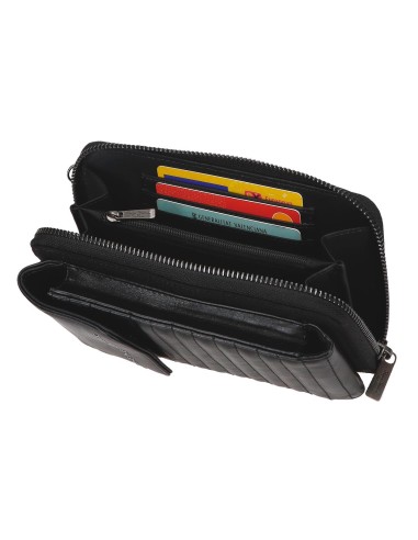 7155341 BANDOLERA PORTAMOVIL Y TARJETAS. PJL BIKER NEGRO