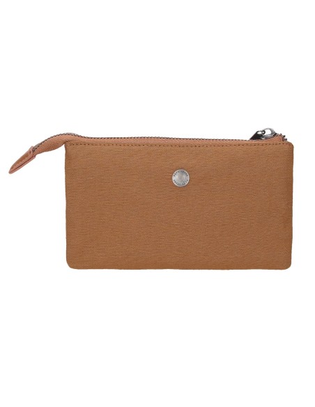 7154342 MONEDERO-NECESER 3C. PJL BIKER MARRON 7154342 MONEDERO-NECESER 3C. PJL BIKER MARRON