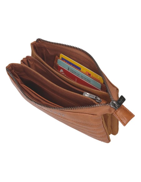 7154342 MONEDERO-NECESER 3C. PJL BIKER MARRON 7154342 MONEDERO-NECESER 3C. PJL BIKER MARRON