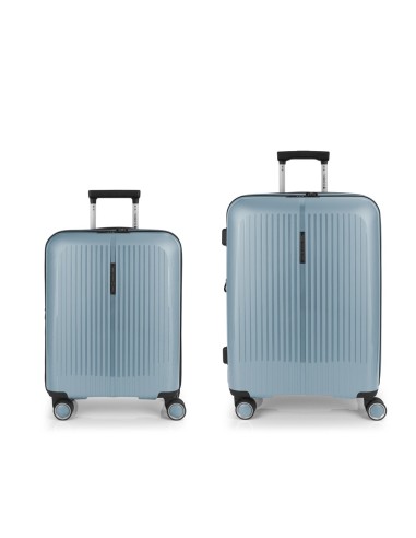 Set 2 Maletas C22-M  Gabol Brooklyn Azul Claro Juego de M...