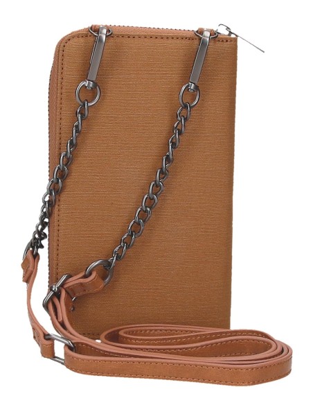 7155342 BANDOLERA PORTAMOVIL Y TARJETAS. PJL BIKER MARRON 7155342 BANDOLERA PORTAMOVIL Y TARJETAS. PJL BIKER MARRON