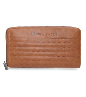 7158542 BILLETERO C/CREM. PJL BIKER MARRON