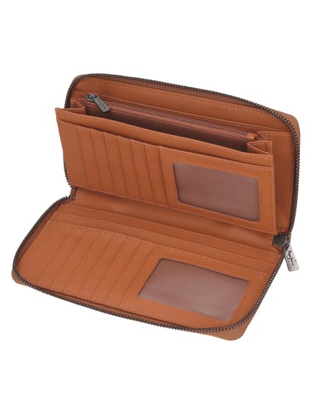 7158542 BILLETERO C/CREM. PJL BIKER MARRON 7158542 BILLETERO C/CREM. PJL BIKER MARRON