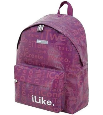 Mochila Escolar Tandem iStyle Graphic Morada