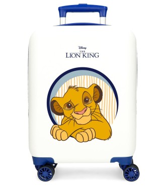 4751321 TROLLEY ABS 50CM. 4R. HAKUNA MATATA BLANCO