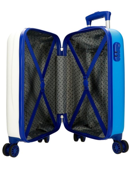 4751321 TROLLEY ABS 50CM. 4R. HAKUNA MATATA BLANCO