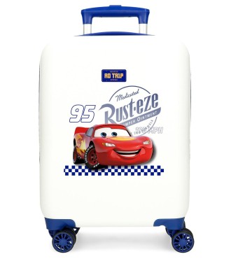 2021342 TROLLEY ABS 50CM. 4R. CARS TRIP BLANCO
