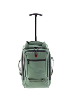 Trolley Mochila Ruedas Gladiator Polar Verde Maletas Blan...