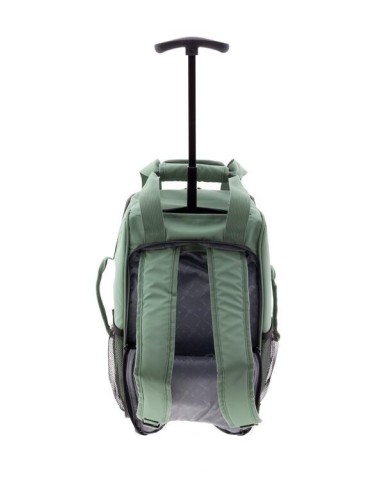Trolley Mochila Ruedas Gladiator Polar Verde Maletas Blan...