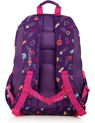 Mochila Tres Compartimentos Escolar Gabol Diary