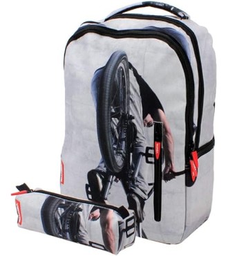 Pack Escolar Mochila y portatodo Bike