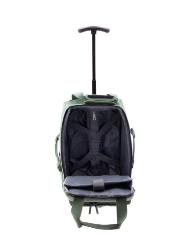 Trolley Mochila Ruedas Gladiator Polar Verde Maletas Blan...