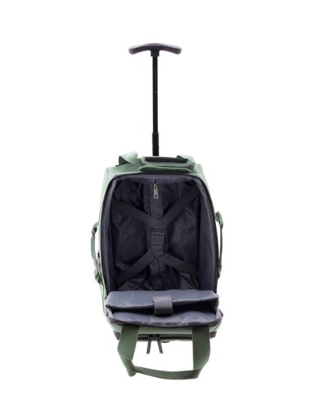 Trolley Mochila Ruedas Gladiator Polar Verde Maletas Blan...