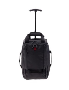 Trolley Mochila Ruedas Gladiator Polar Negro Maletas Blan...